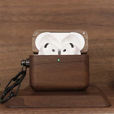 Wooden AirPods 4 Sag