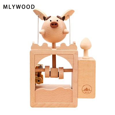 Træflyvende svinemusikboks